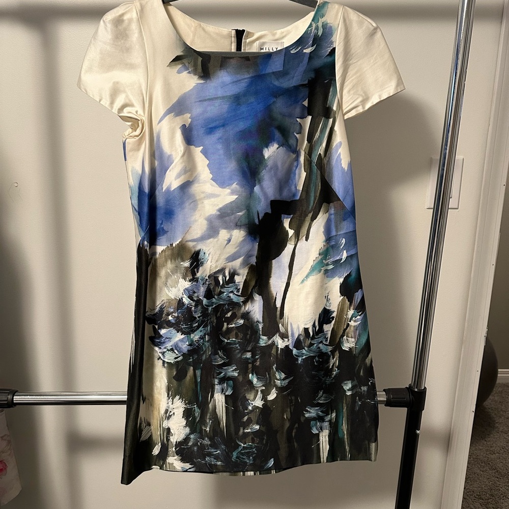 Milly Water Colour Floral Dress